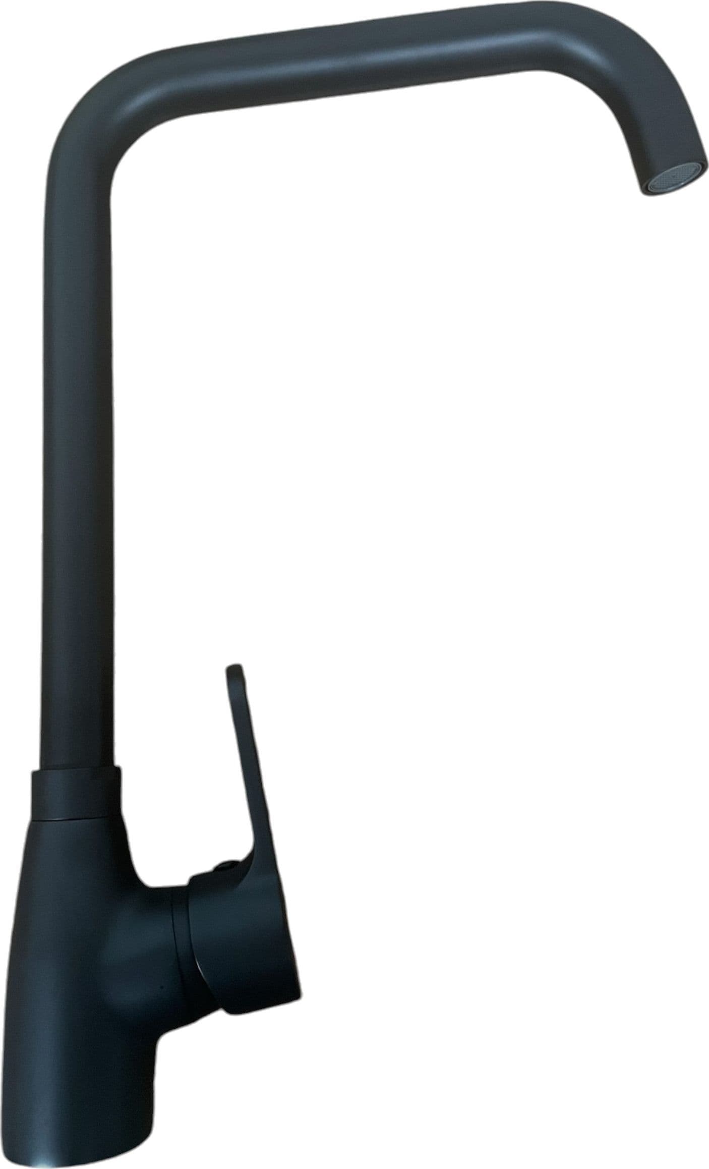 Miscelatore Cucina Canna Squadrata In Ottone , Nero opaco Completo in Rubinetti per lavelli da cucina BagnoClic.it - Pregnana Milanese, commercioVirtuoso.it