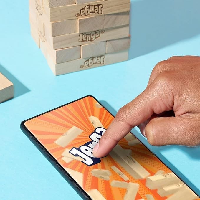 Hasbro - Jenga Refresh Gioco da tavola con Dado Digitale in Giochi da impilare Centro Bimbo - Siderno, commercioVirtuoso.it