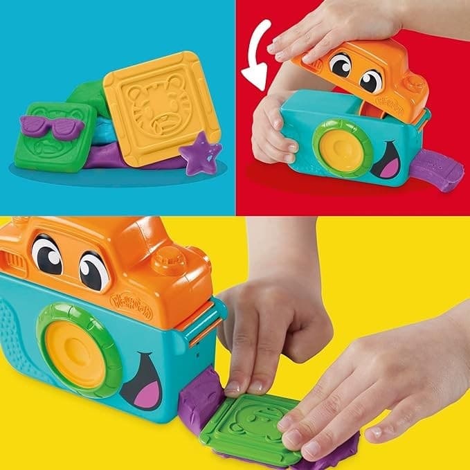 Play-Doh - Starter Set Piccoli Fotografi in Argilla e pasta modellabile Centro Bimbo - Siderno, commercioVirtuoso.it