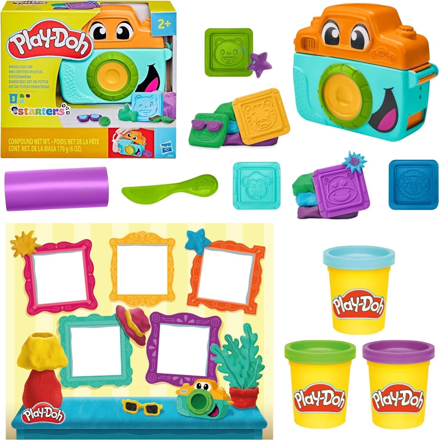 Play-Doh - Starter Set Piccoli Fotografi in Argilla e pasta modellabile Centro Bimbo - Siderno, commercioVirtuoso.it