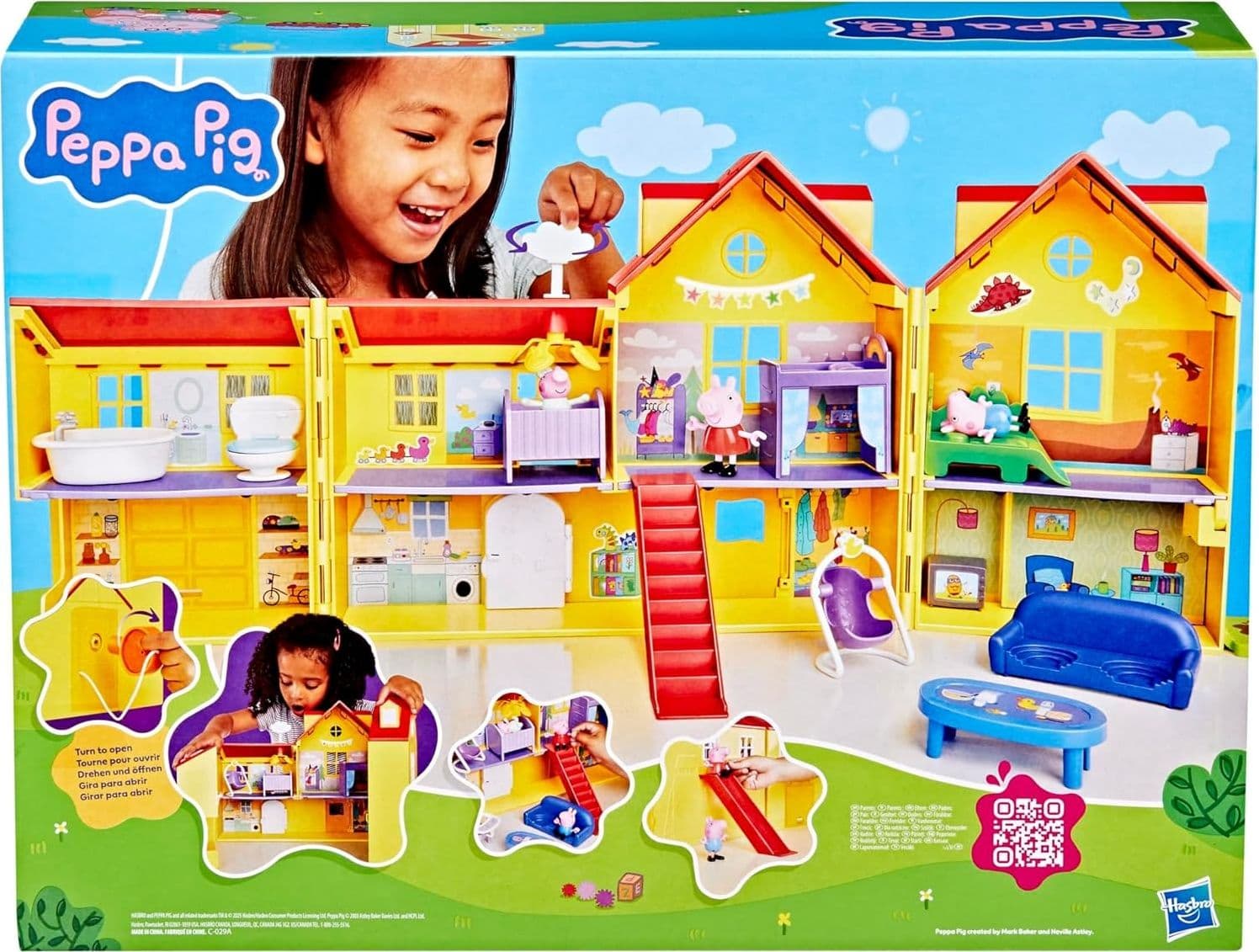 Hasbro - La Grande Casa di Peppa Pig G0508 in prodotto Centro Bimbo - Siderno, commercioVirtuoso.it