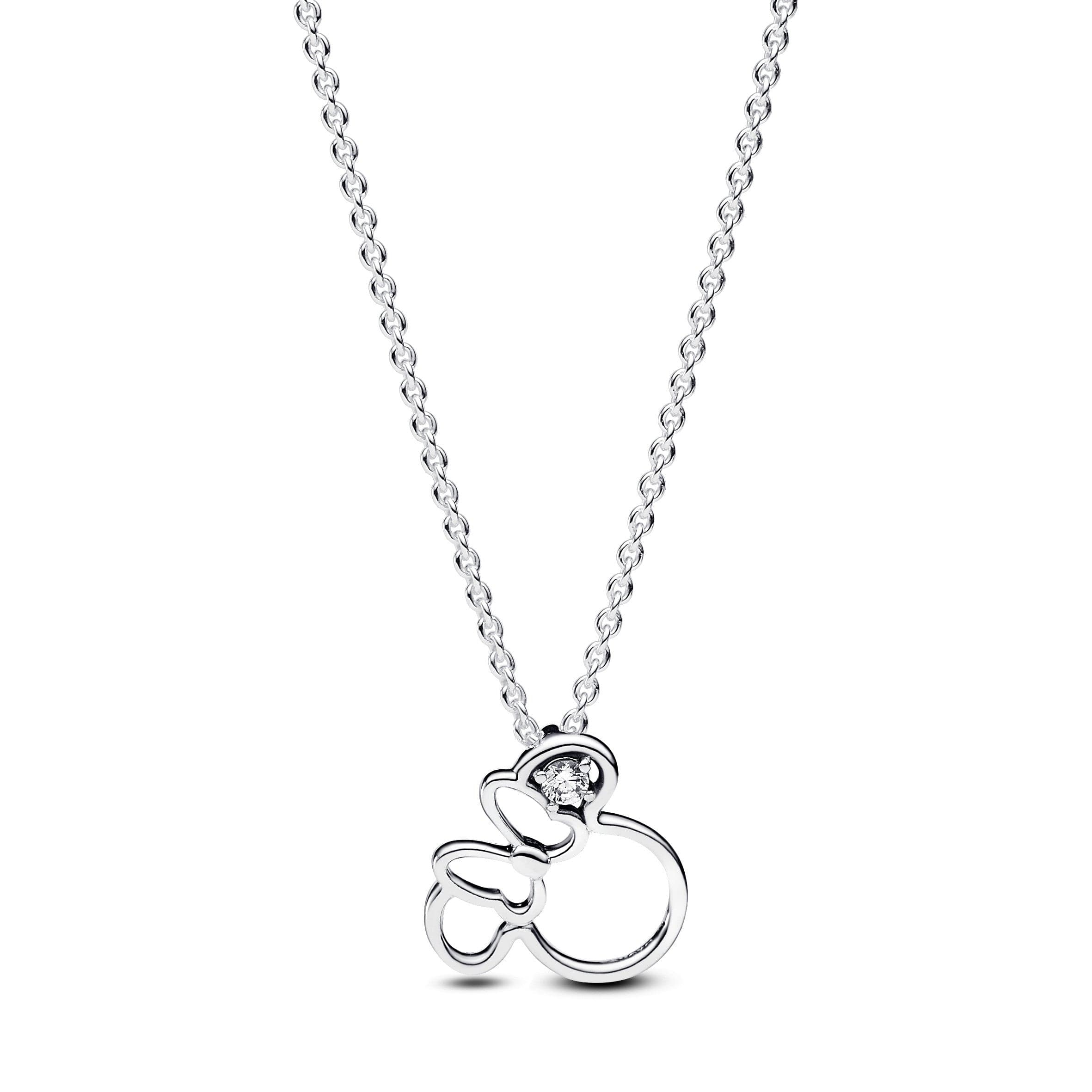 Pandora - Collana Disney,Sagoma Minnie Mouse in Collane Alba Gioielli - Casoria, commercioVirtuoso.it