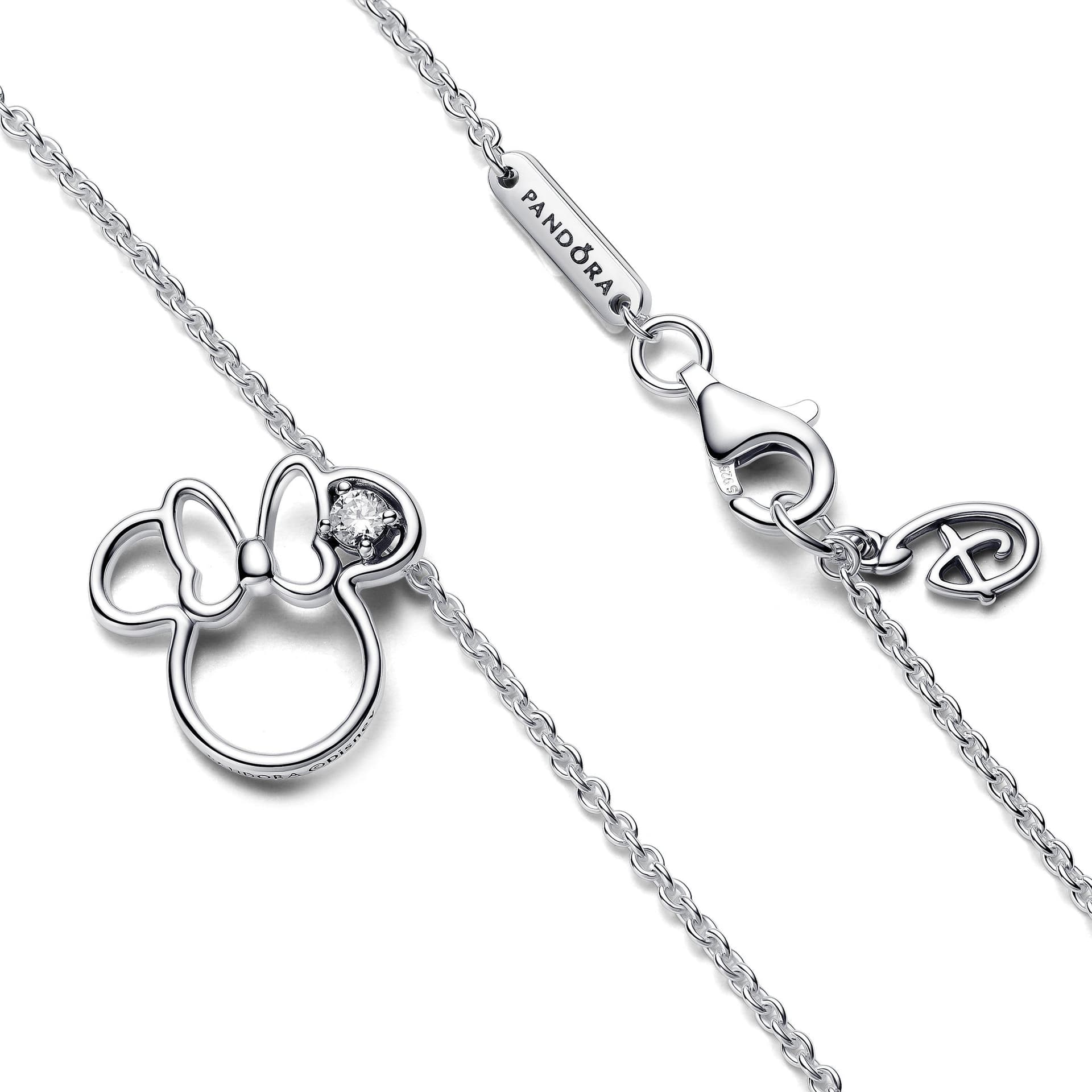 Pandora - Collana Disney,Sagoma Minnie Mouse in Collane Alba Gioielli - Casoria, commercioVirtuoso.it