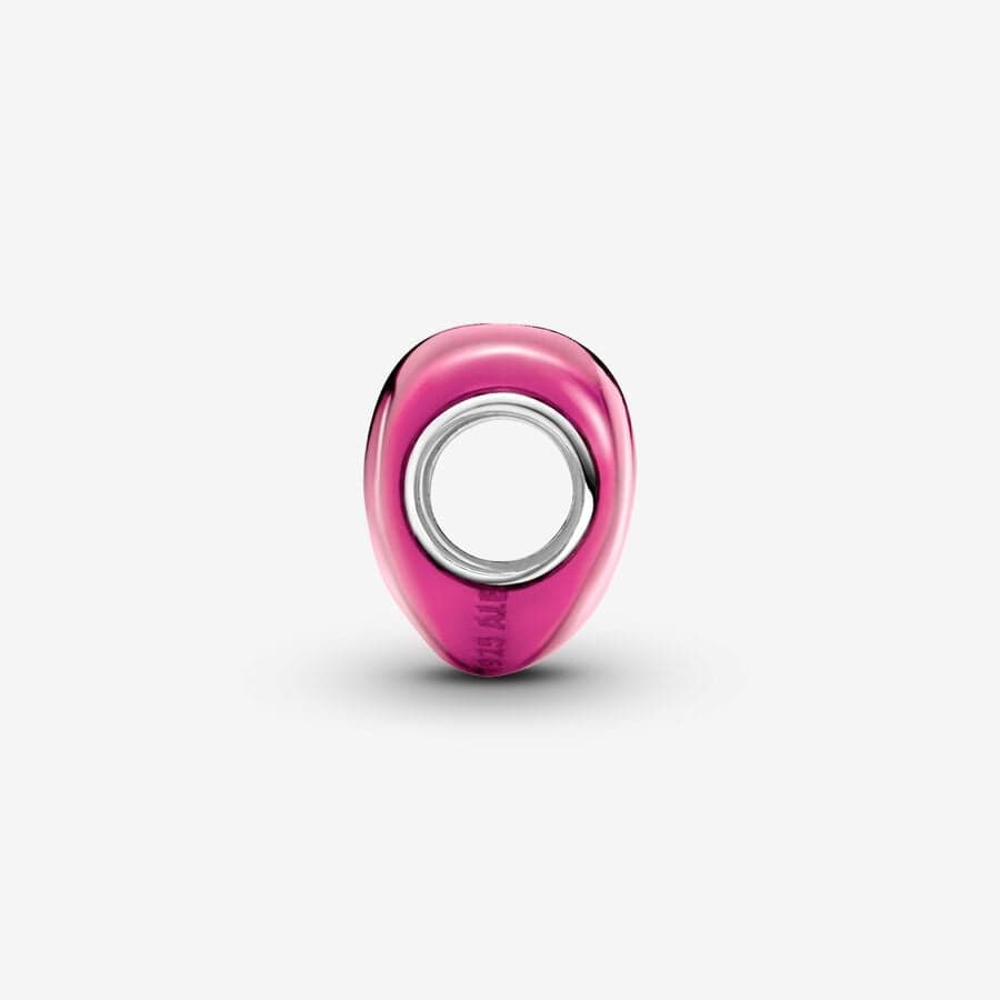Pandora - Charm Cuore Metallico Rosa in Bead Charm Alba Gioielli - Casoria, commercioVirtuoso.it