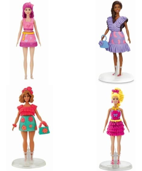 Hasbro - Barbie Designer Dolls Assortite PlayDoh in Argilla e pasta modellabile Centro Bimbo - Siderno, commercioVirtuoso.it
