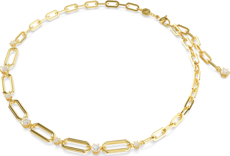 SWAROVSKI - Collana Constella Bianca, Placcato color oro in Collane Alba Gioielli - Casoria, commercioVirtuoso.it
