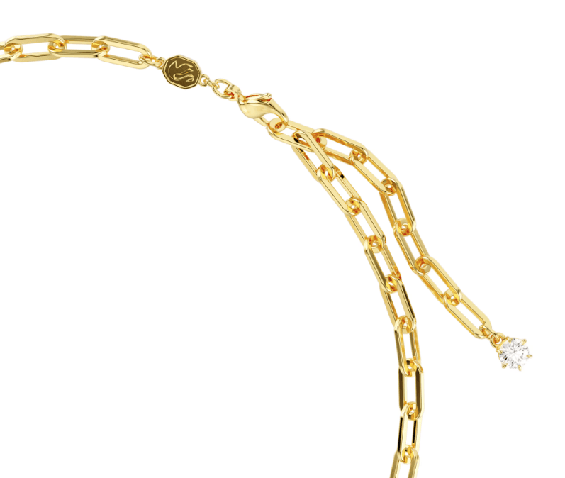 SWAROVSKI - Collana Constella Bianca, Placcato color oro in Collane Alba Gioielli - Casoria, commercioVirtuoso.it