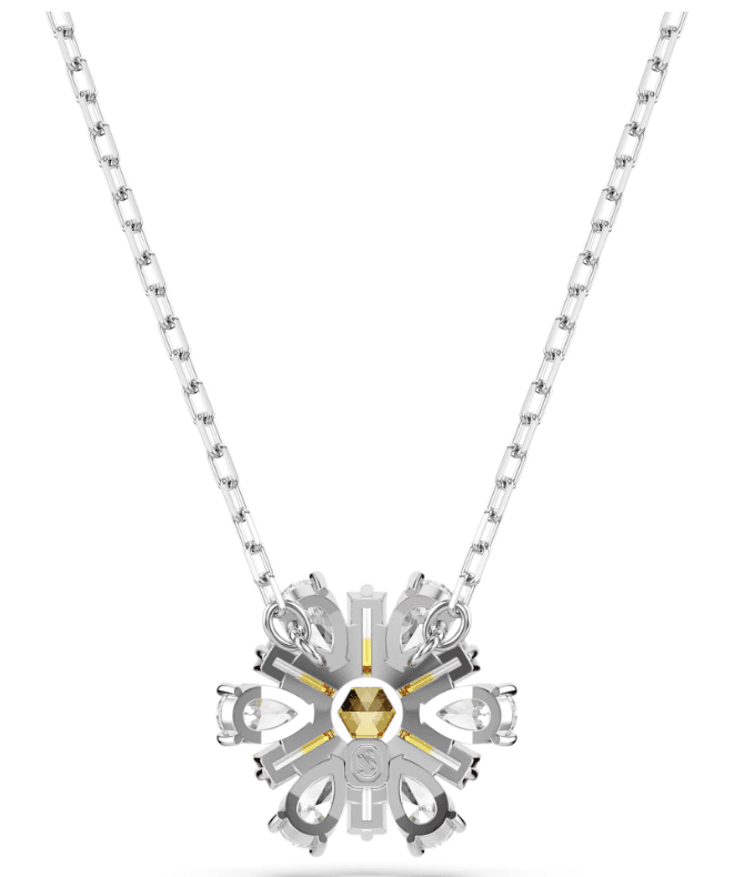 SWAROVSKI - Collana con Pendente Idyllia Fiore, Giallo, Placcato rodio in Collane Alba Gioielli - Casoria, commercioVirtuoso.it