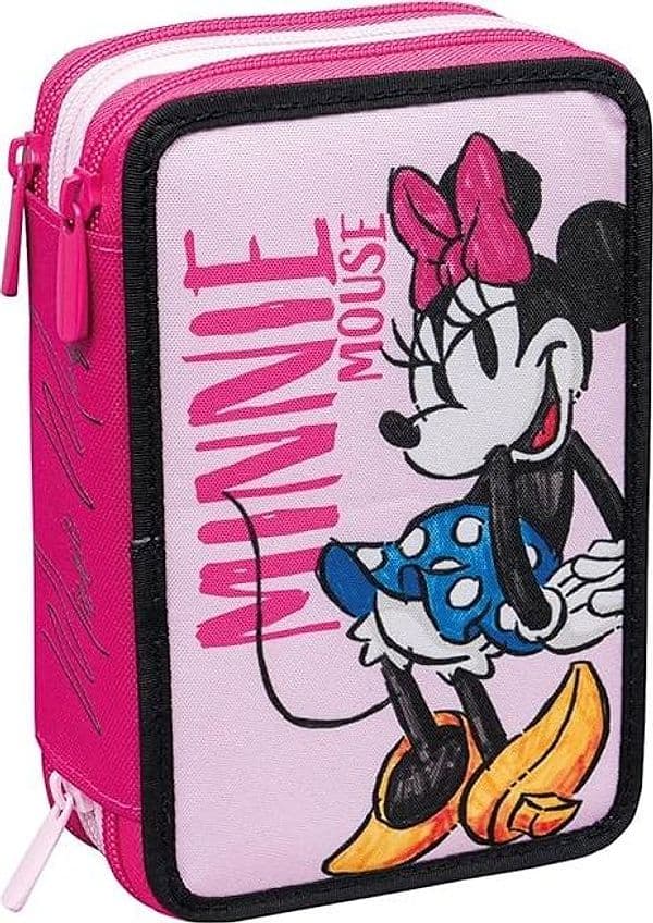 Seven - Astuccio a 3 scomparti Minnie in Astucci Centro Bimbo - Siderno, commercioVirtuoso.it