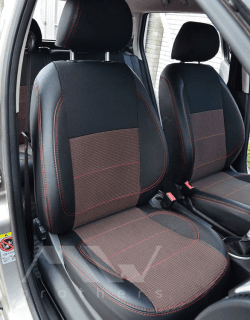 Coprisedili su misura per Skoda Fabia 2 (2007-2014), Comfort style in Set per interni Autooggetti.it - Roma, commercioVirtuoso.it