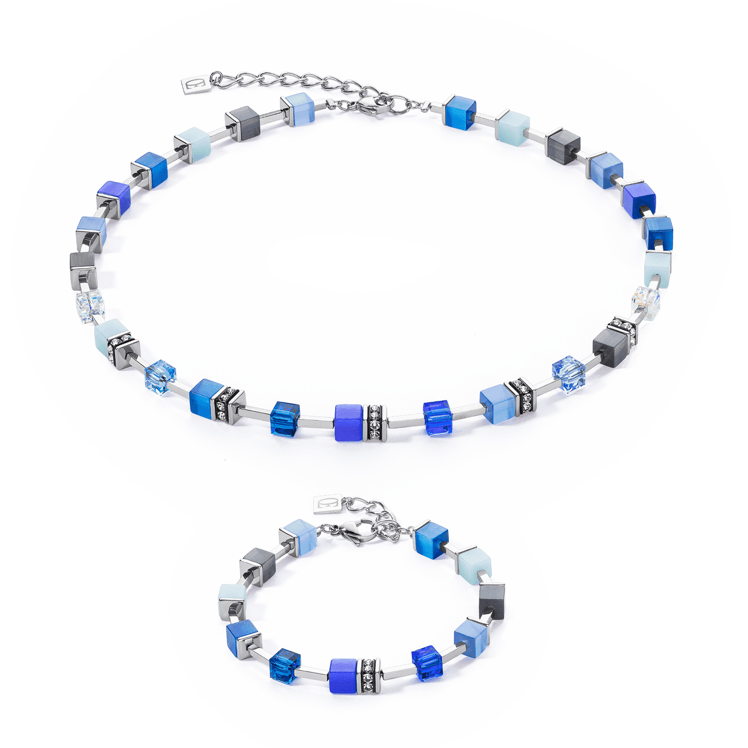 Coeur de Lion - Collana GeoCUBE Iconic Pure Blu in Collane Alba Gioielli - Casoria, commercioVirtuoso.it