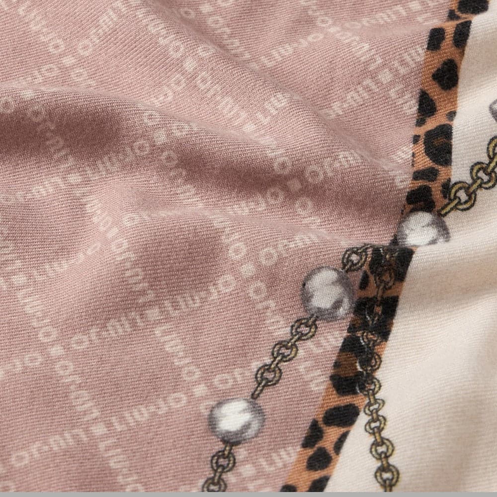Liu Jo sciarpa beige animalier 70X180 2F5081T0300 in Sciarpe Prodotti di Classe - Nocera Superiore, commercioVirtuoso.it