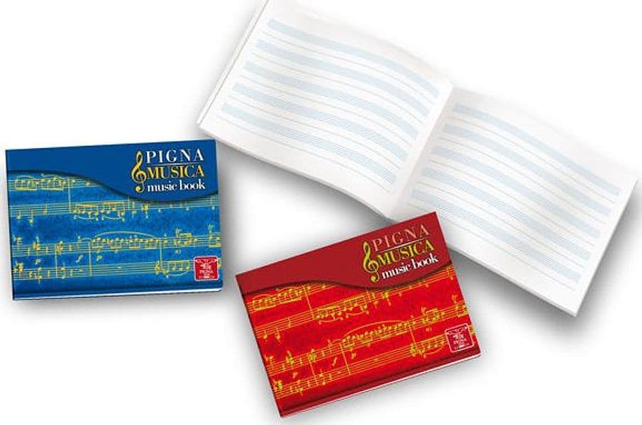 ALBUM MUSICA 17X24CM 16FG 85GR 5 PENTAGRAMMI