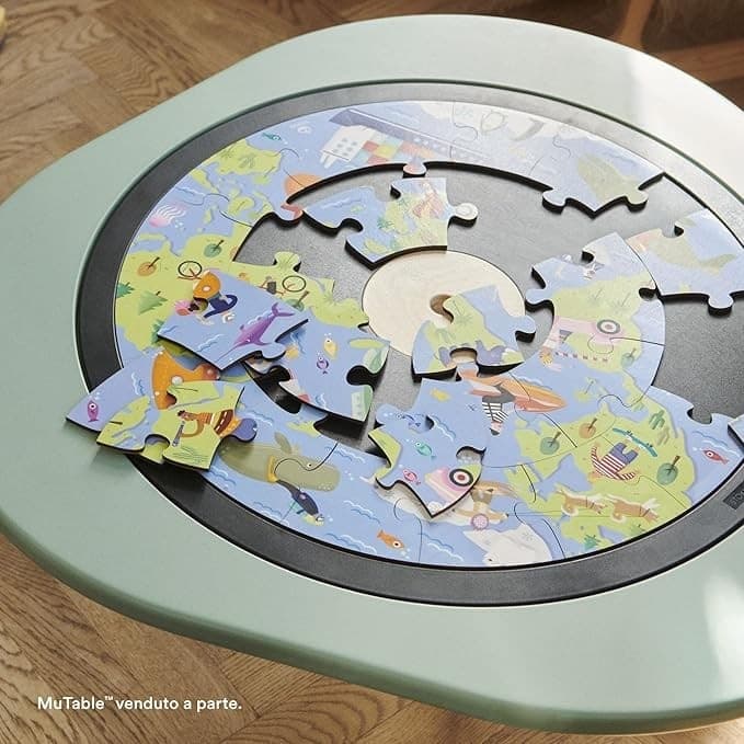 Stokke - Puzzle MuTable In giro per il Mondo in Puzzle classici Centro Bimbo - Siderno, commercioVirtuoso.it