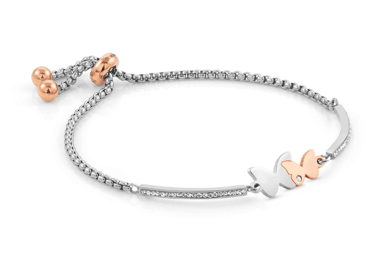 NOMINATION - BRACCIALE MILLELUCI 2 FARFALLE