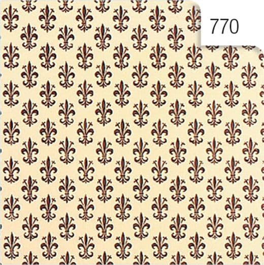 ROTOLO CARTARIVESTO 50X500CM GIGLIO MARRONE LAVABILE REX58