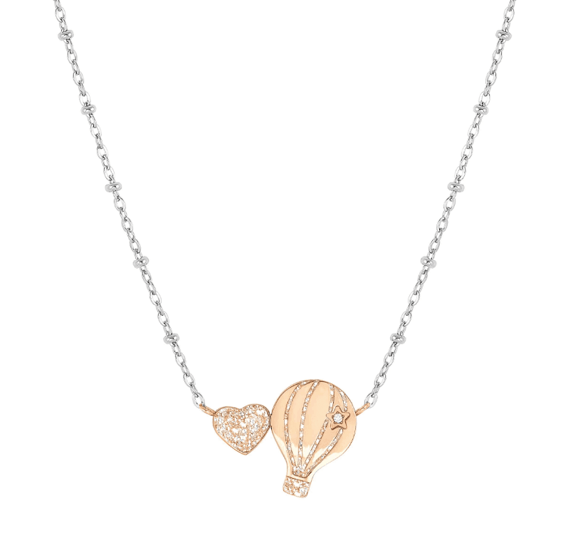 NOMINATION - COLLANA HAPPYWORLD MONGOLFIERA E CUORE