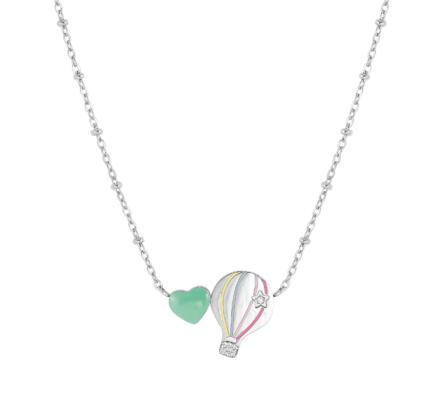 NOMINATION - COLLANA HAPPYWORLD MONGOLFIERA CON SMALTO