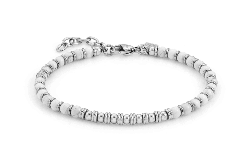 NOMINATION - BRACCIALE INSTINCTSTYLE CON PIETRE COLORATE BIANCO