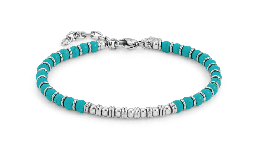 NOMINATION - BRACCIALE INSTINCTSTYLE CON PIETRE COLORATE TURCHESE