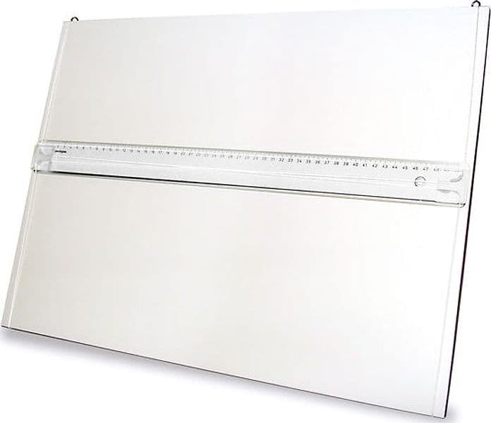 TAVOLA PARALLELOGRAFO 50X73CM C/LEGGIO + RIGA 070M ARDA
