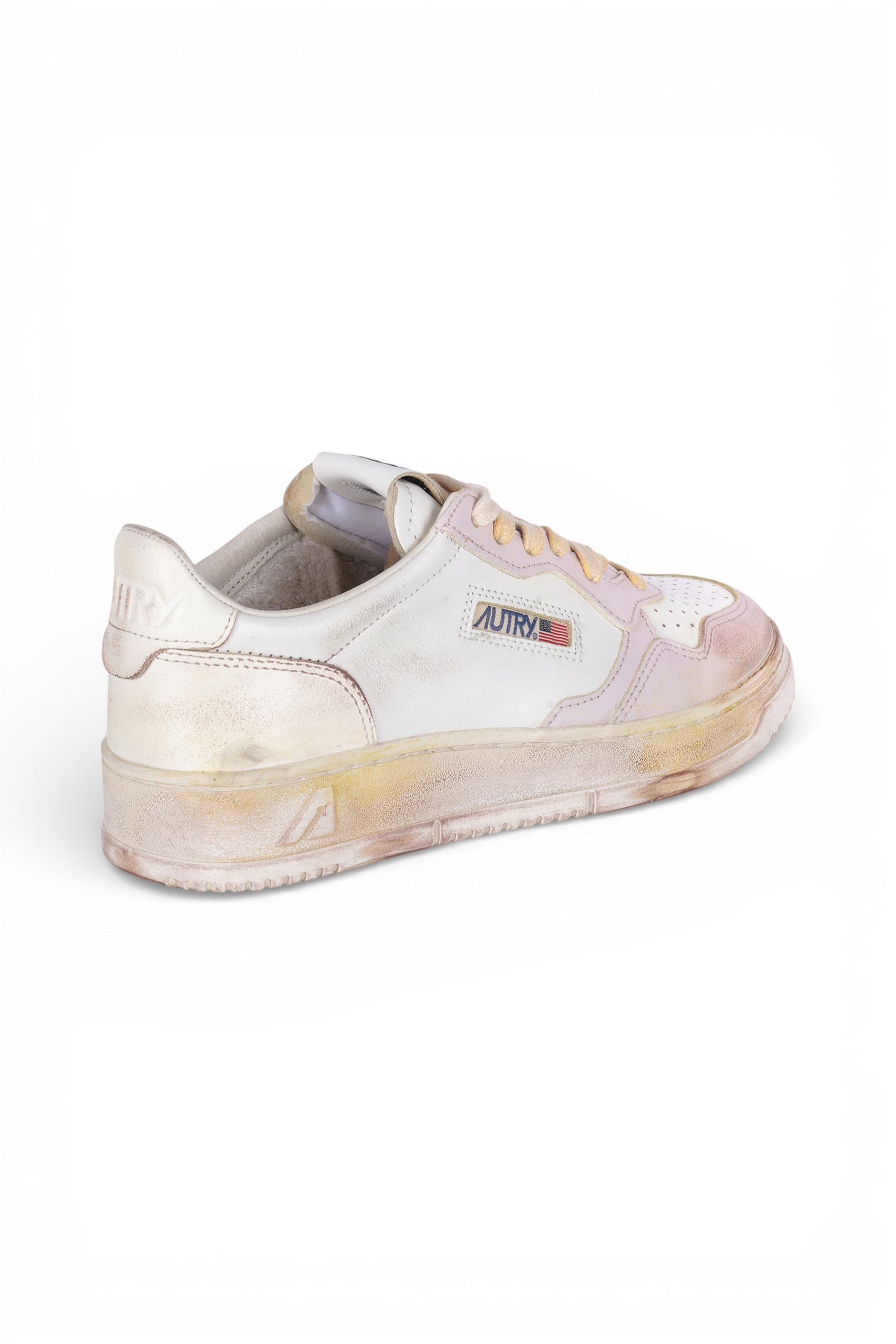 AUTRY Autry - Sneakers - 470541 - Bianco/Rosa da donna in Sneaker casual Drestige - Casamassima, commercioVirtuoso.it