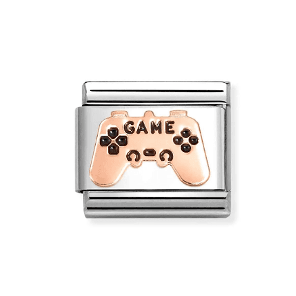 NOMINATION - LINK COMPOSABLE CLASSIC GAME CONTROLLER ORO ROSA