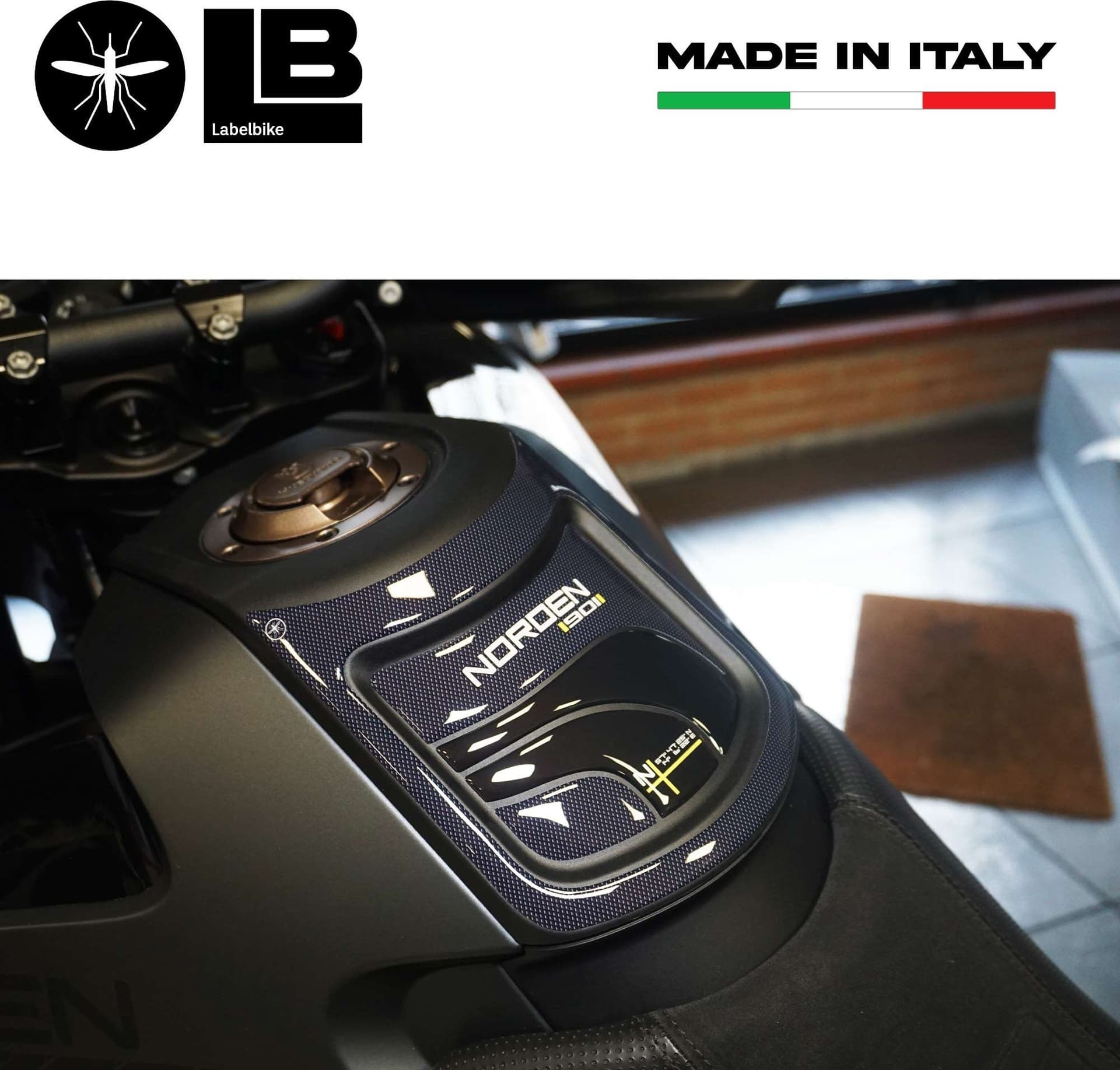 Kit completo adesivi 3D Protezioni per moto compatibili con Husqvarna Norden 901 in Decalcomanie adesivi e magneti LabelBike - Bibbiano, commercioVirtuoso.it