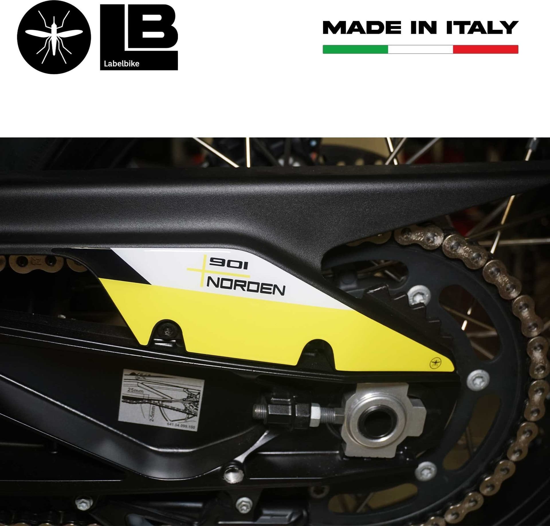 Kit completo adesivi 3D Protezioni per moto compatibili con Husqvarna Norden 901 in Decalcomanie adesivi e magneti LabelBike - Bibbiano, commercioVirtuoso.it