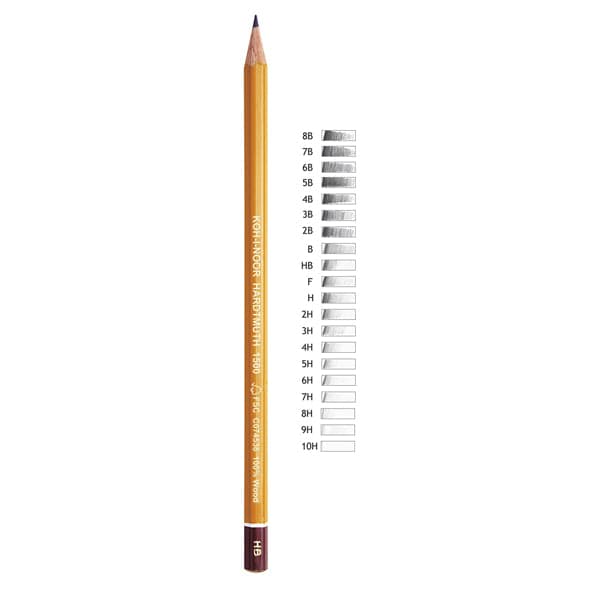 Scatola 12 Matite H1500 3H Koh.I.Noor