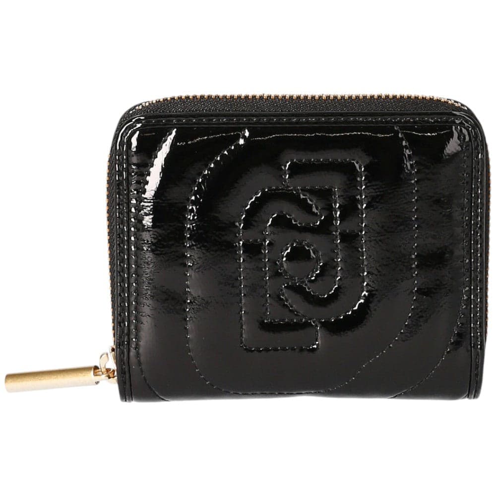 Liu Jo portafoglio zip around nero linea Emalia