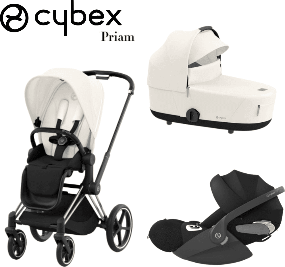 Cybex - Trio Priam con Telaio Chrome Black Linea Platinum in Sistemi modulari Centro Bimbo - Siderno, commercioVirtuoso.it