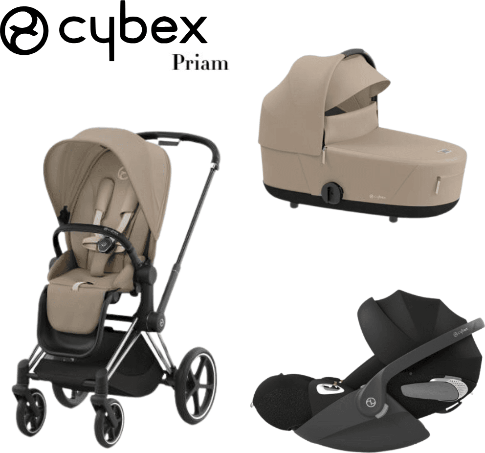 Cybex - Trio Priam con Telaio Chrome Black Linea Platinum in Sistemi modulari Centro Bimbo - Siderno, commercioVirtuoso.it