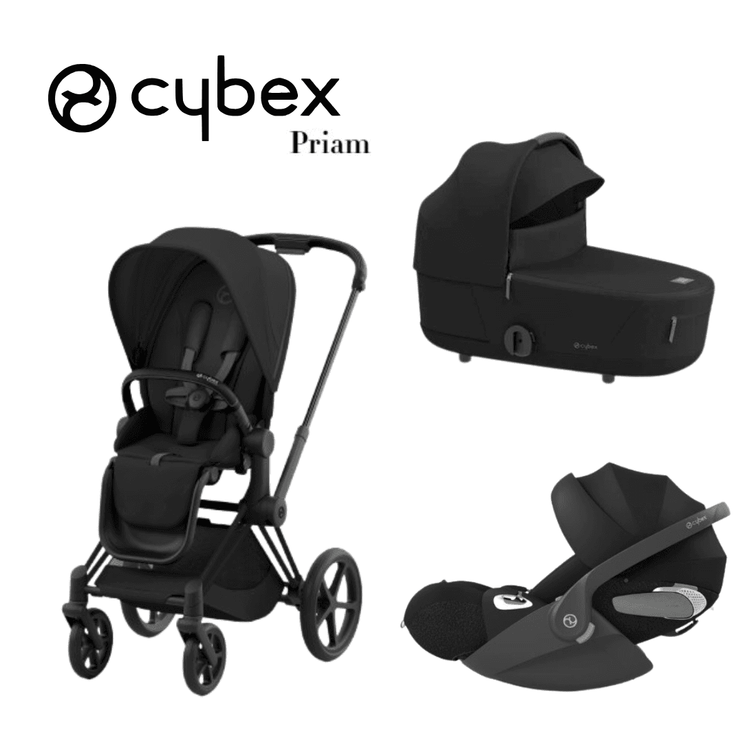 Cybex - Trio Priam con Telaio Matt Black Linea Platinum in Sistemi modulari Centro Bimbo - Siderno, commercioVirtuoso.it