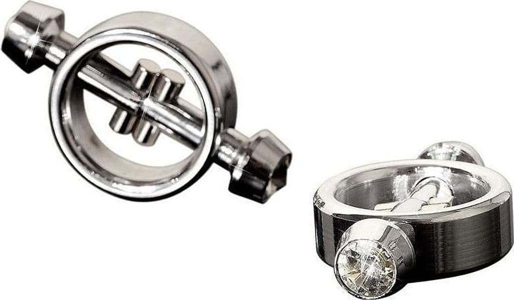 Morsetti pinzette per capezzoli Pipedream magnetici in elegante cofanetto in prodotto Erosdom - Palmi, commercioVirtuoso.it