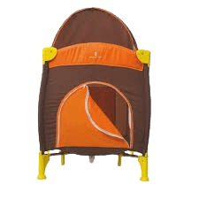 Plebani - Lettino da Campeggio Dolce Sogno Arancio in Lettini con sbarre Centro Bimbo - Siderno, commercioVirtuoso.it