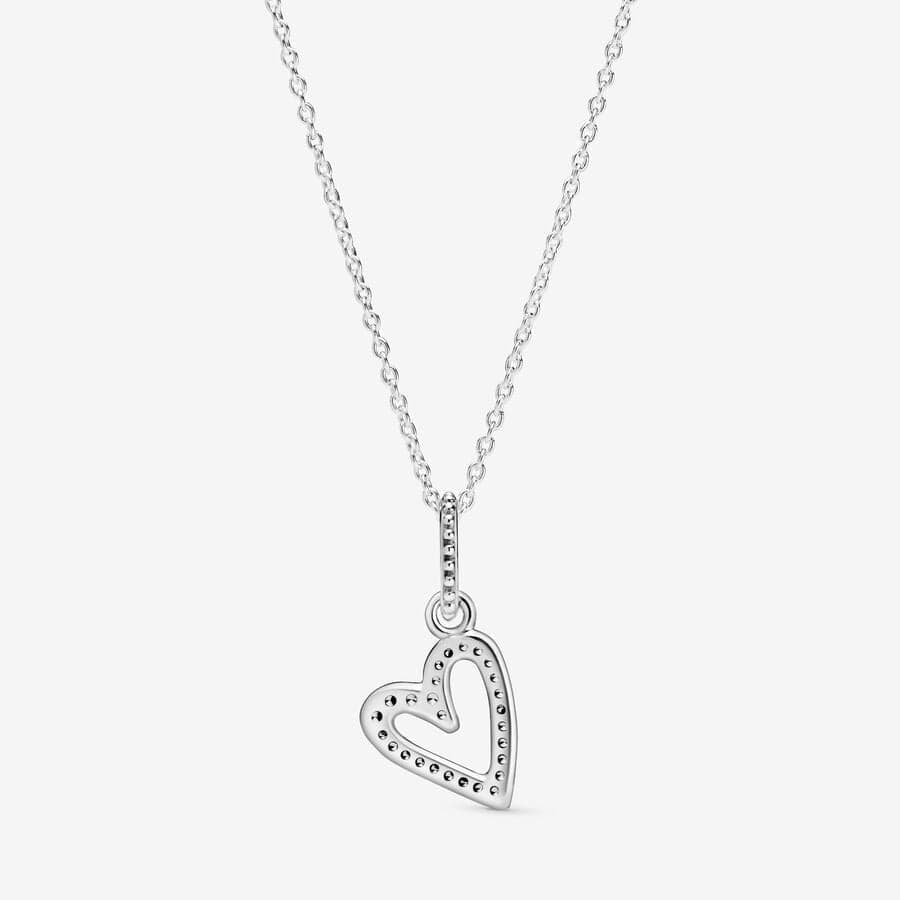 Pandora - Collana Cuore Disegnato in Collane Alba Gioielli - Casoria, commercioVirtuoso.it