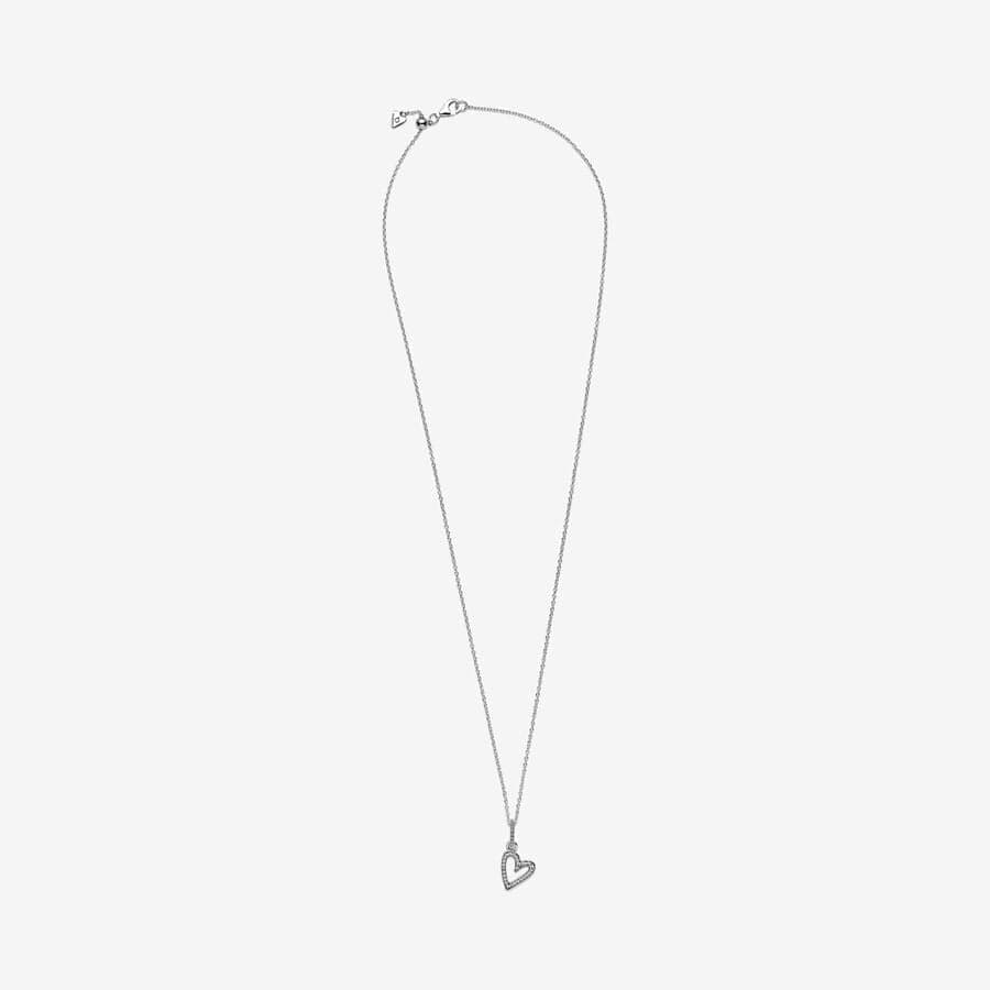 Pandora - Collana Cuore Disegnato in Collane Alba Gioielli - Casoria, commercioVirtuoso.it