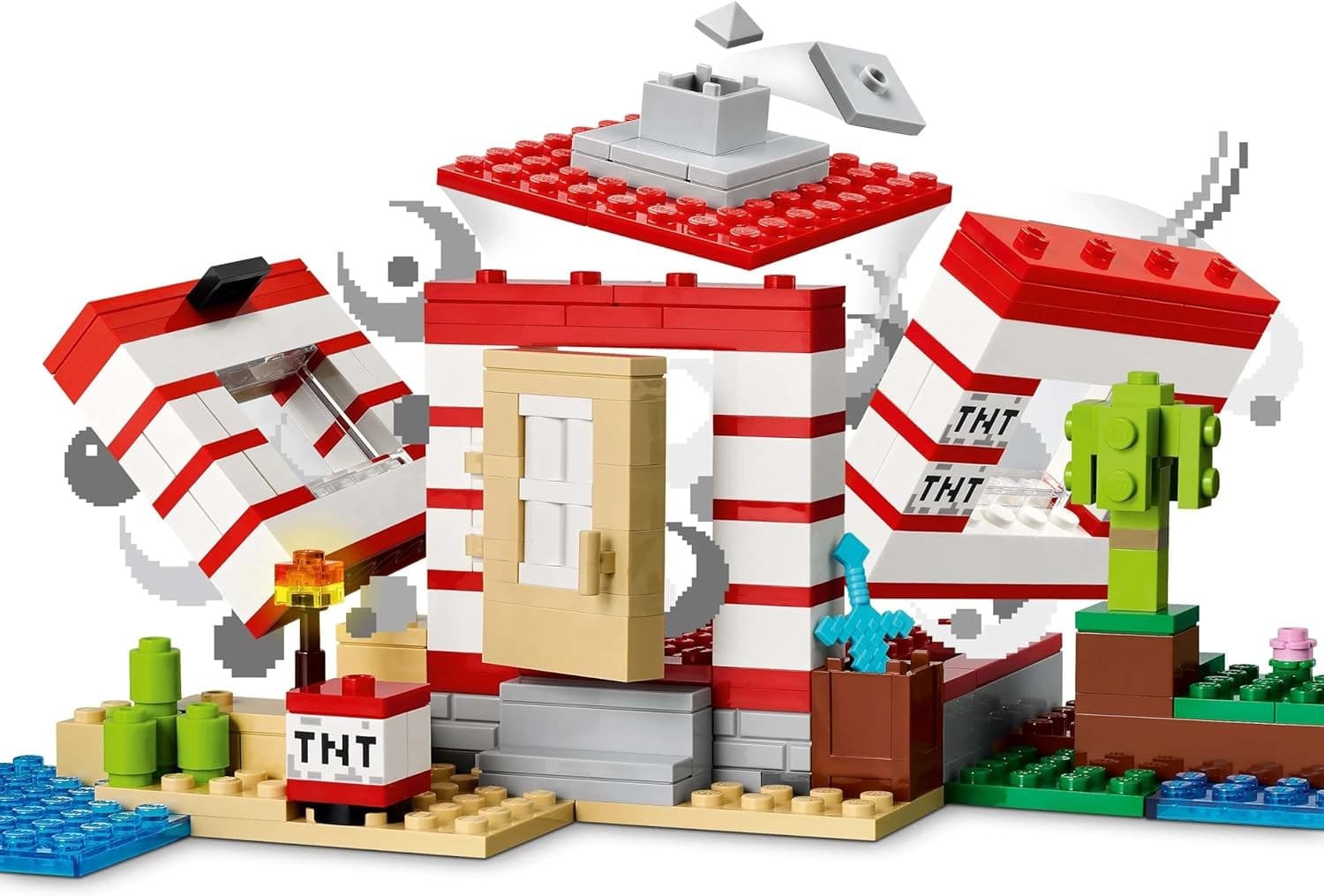 LEGO Minecraft - Casa nella Giungla Esplosiva 21275 in prodotto Centro Bimbo - Siderno, commercioVirtuoso.it