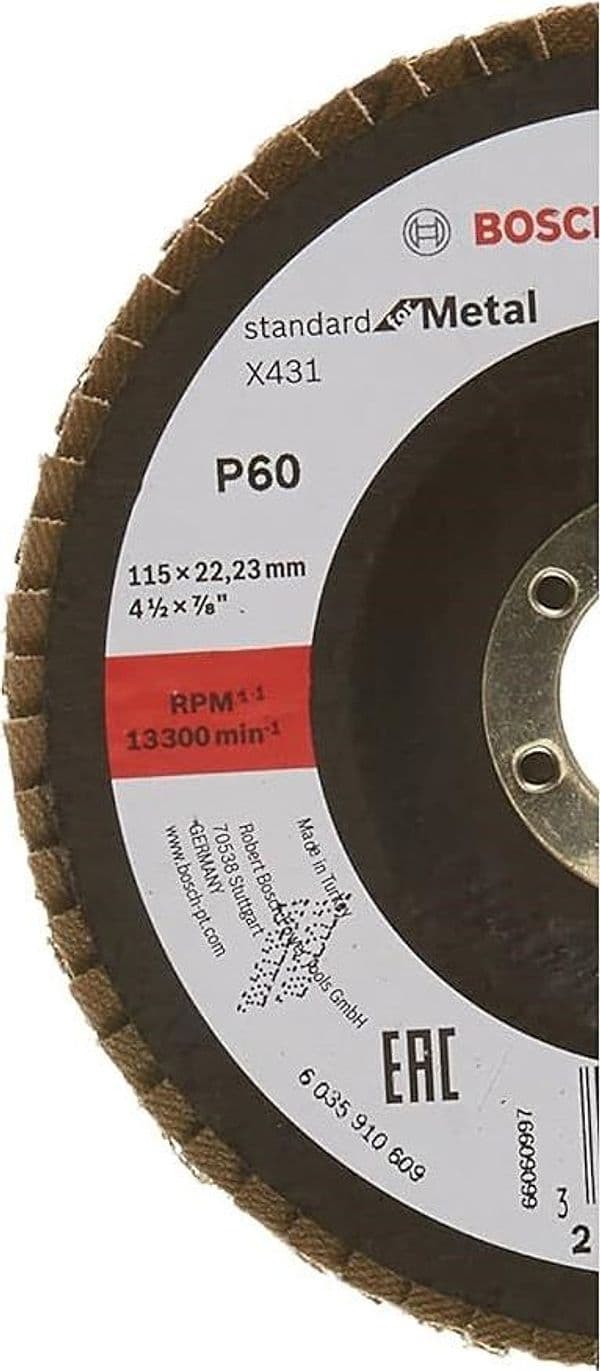 BOSCH - DISCO LAMELLARE D.115 X431 Fib. G60 2608603653 in Dischi lamellari Stockdoc - Terni, commercioVirtuoso.it