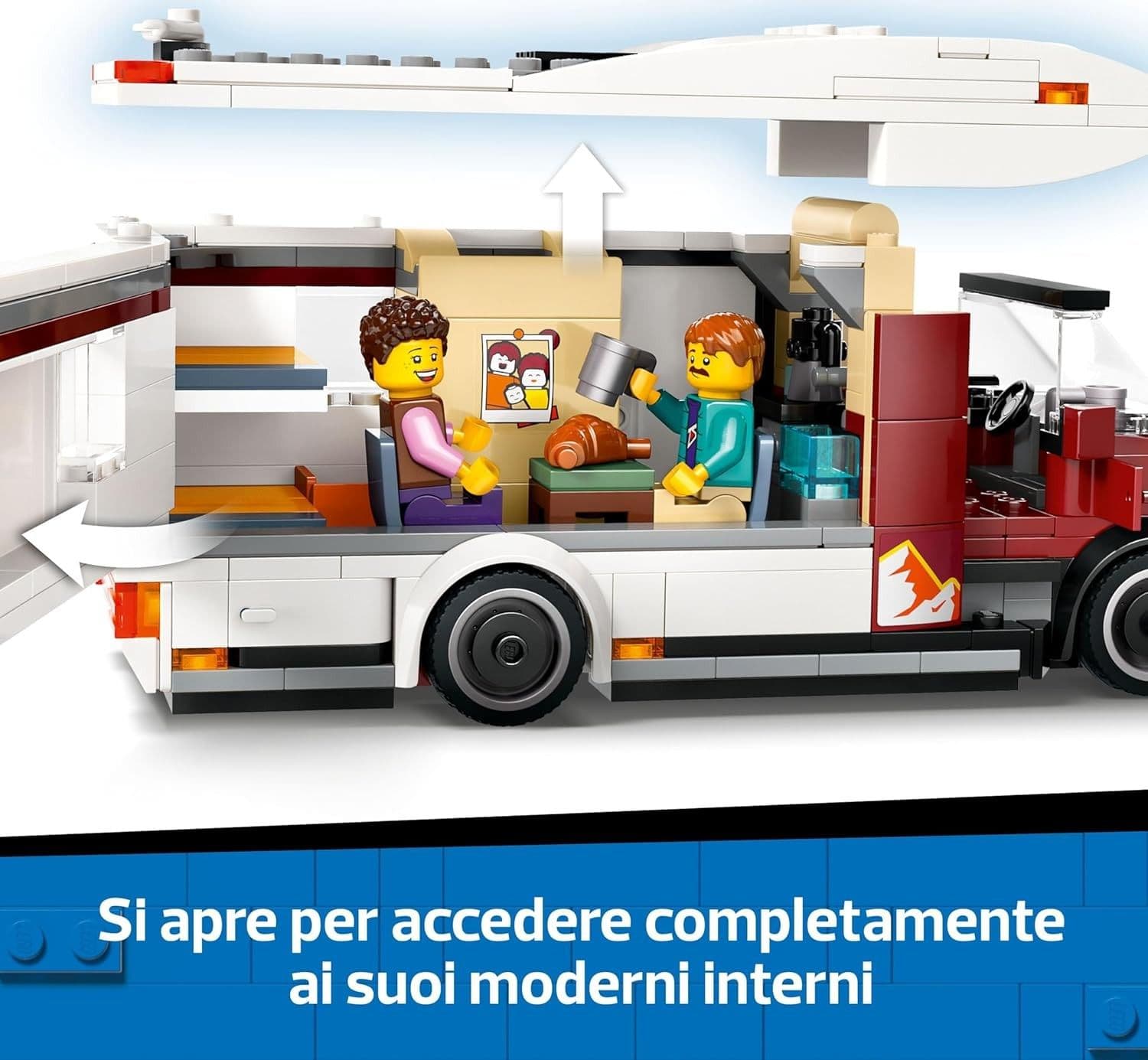 Lego City - Camper van delle vacanze d'avventura 60454 in Set di costruzioni Centro Bimbo - Siderno, commercioVirtuoso.it