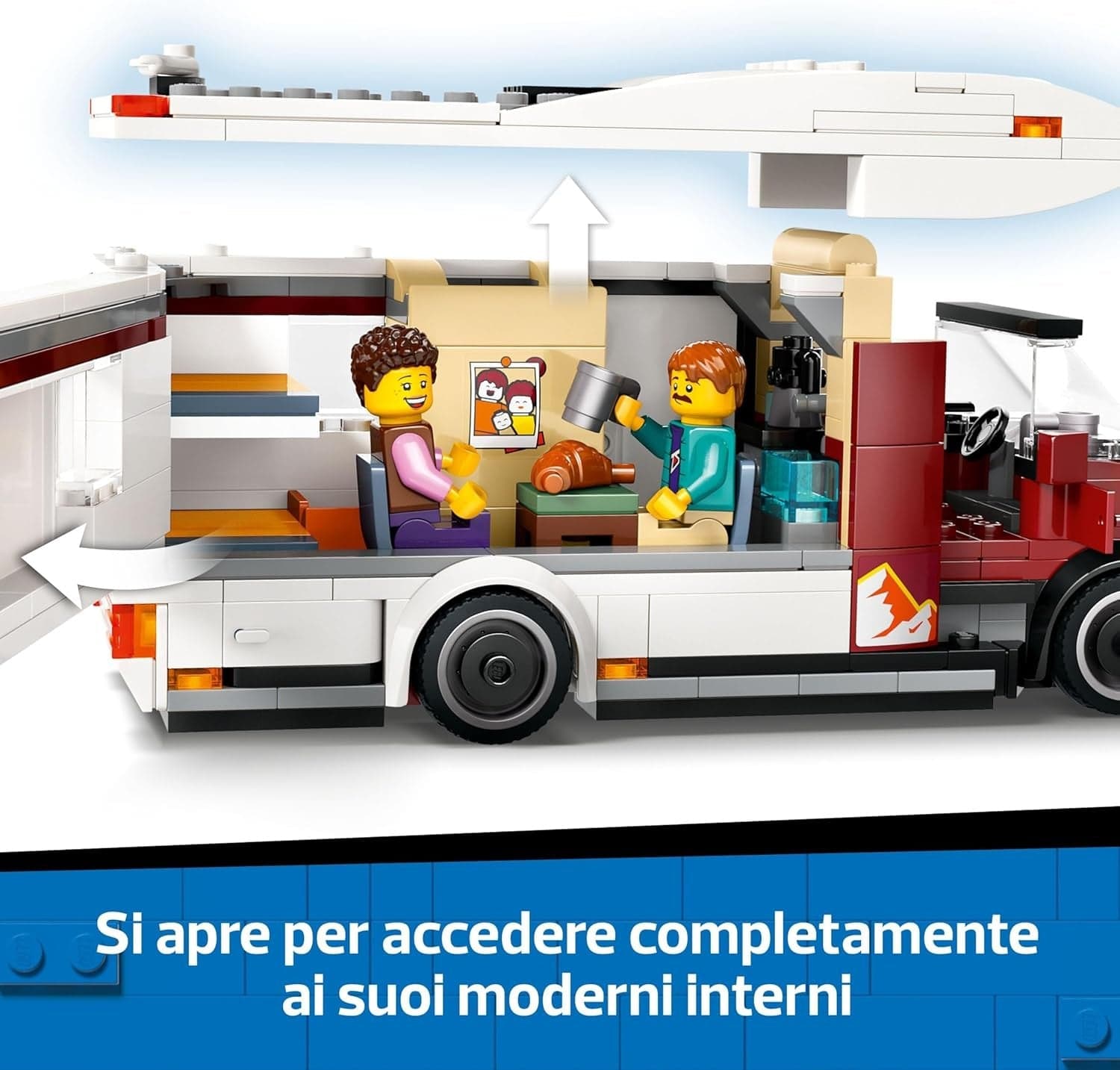 Lego City - Camper van delle vacanze d'avventura 60454 in Set di costruzioni Centro Bimbo - Siderno, commercioVirtuoso.it