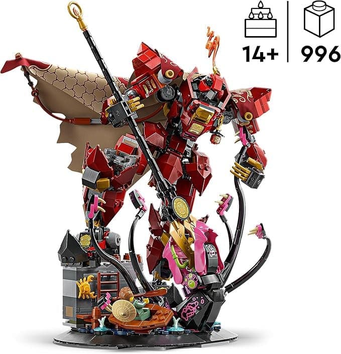 Lego Ninjago - Mech Cavaliere del Fuoco 71846 in Set di costruzioni Centro Bimbo - Siderno, commercioVirtuoso.it