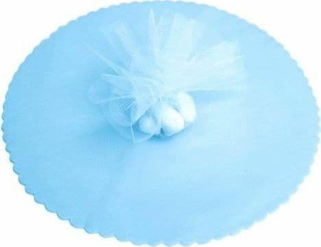 50 VELI TULLE PER BOMBONIERE TONDO ORGANZA MATRIMONI BATTESIMI LAUREE CONFETTI in Bomboniere Trade Shop italia - Napoli, commercioVirtuoso.it