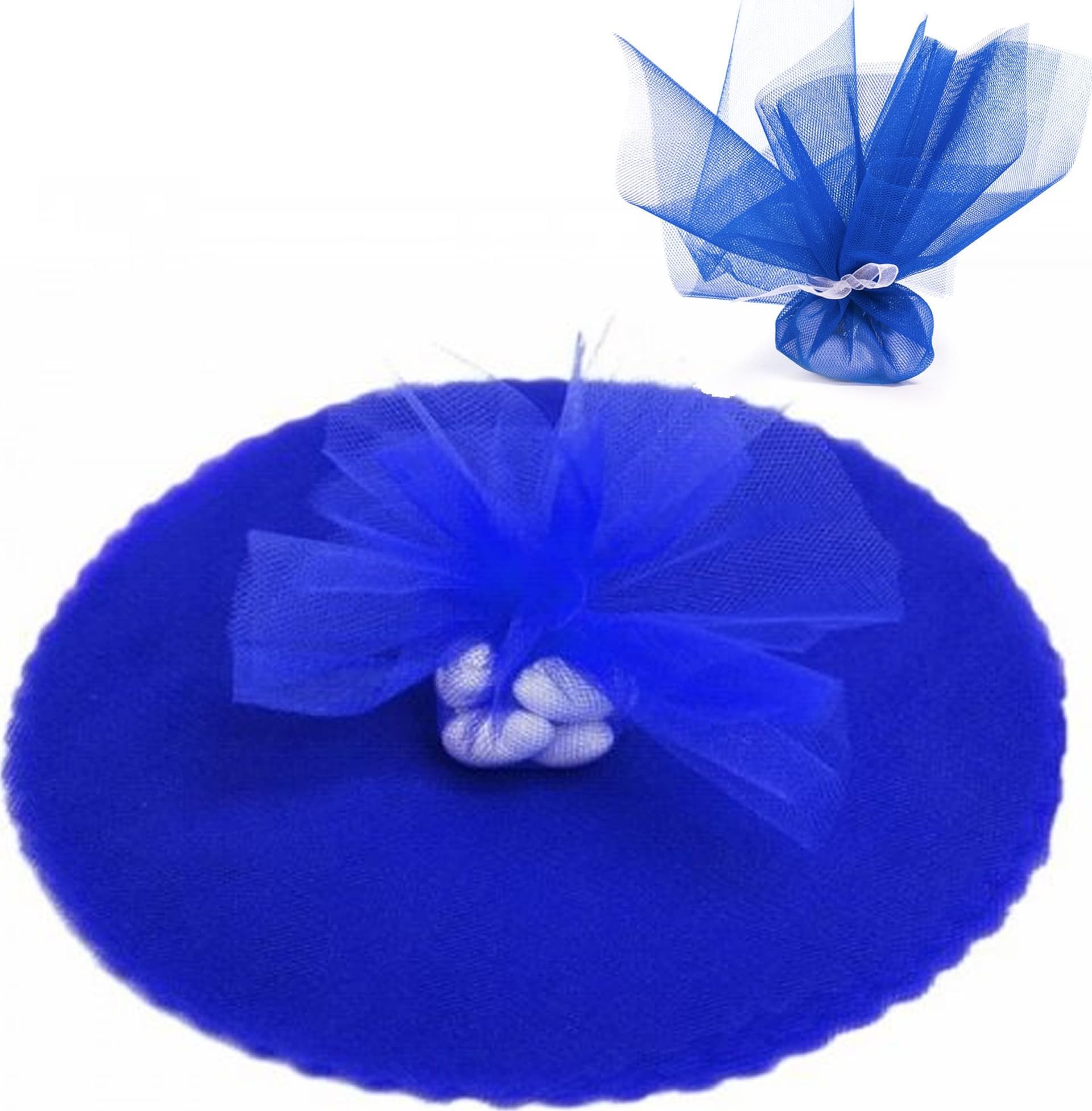 50 VELI TULLE PER BOMBONIERE TONDO ORGANZA MATRIMONI BATTESIMI LAUREE CONFETTI in Bomboniere Trade Shop italia - Napoli, commercioVirtuoso.it