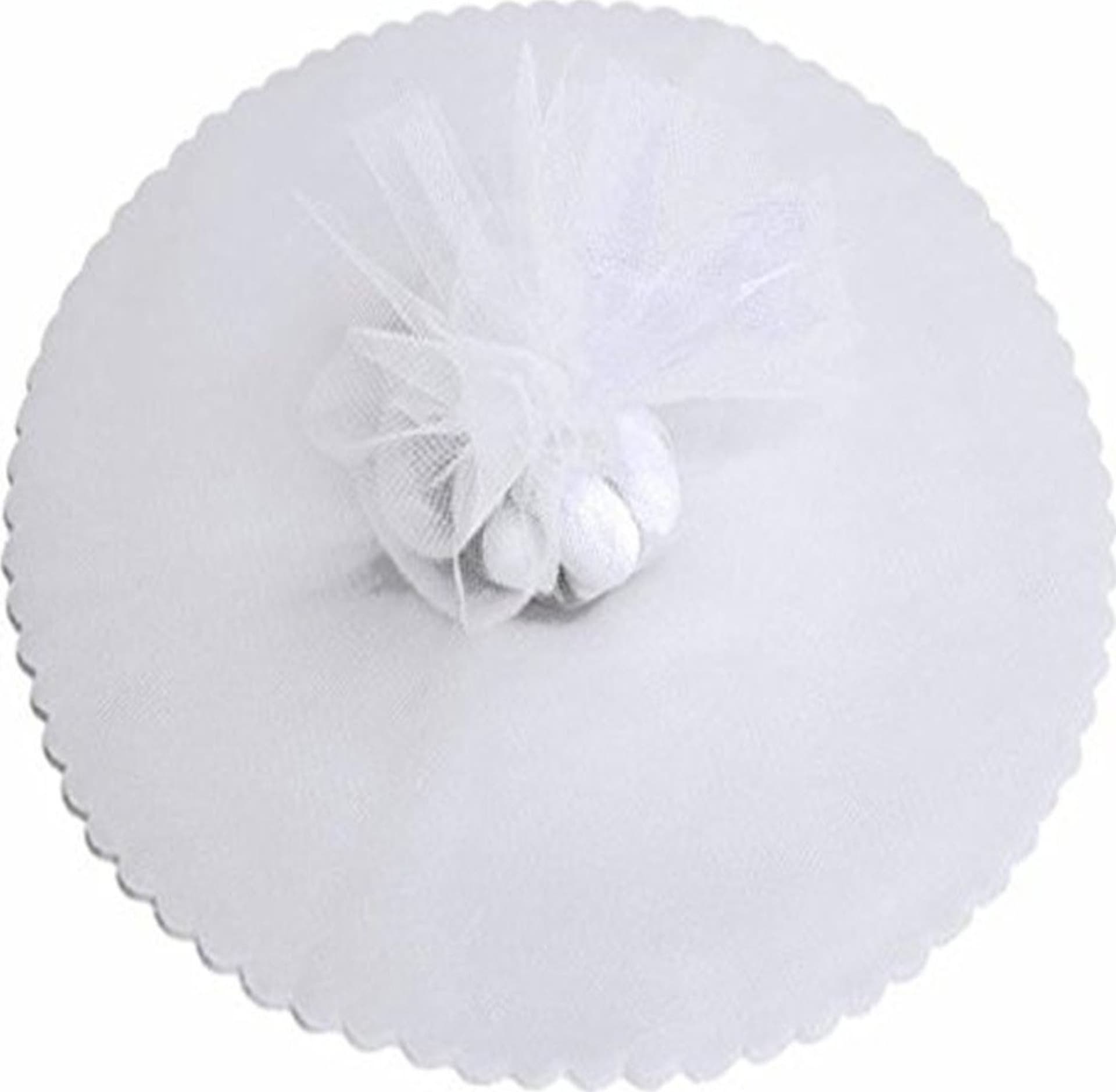 50 VELI TULLE PER BOMBONIERE TONDO ORGANZA MATRIMONI BATTESIMI LAUREE CONFETTI in Bomboniere Trade Shop italia - Napoli, commercioVirtuoso.it