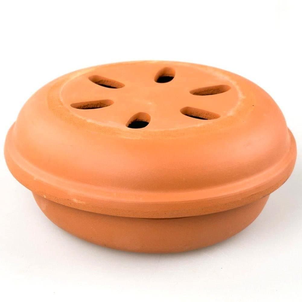 Diffusore In Coccio "vulcano" Porta Zampirone Antizanzare Con 10 Spirali Giardino e giardinaggio/Giardinaggio/Prodotti fitosanitari e pesticidi/Insetticidi/Insetticidi da esterni/Zanzare La Zappa - Altamura, Commerciovirtuoso.it