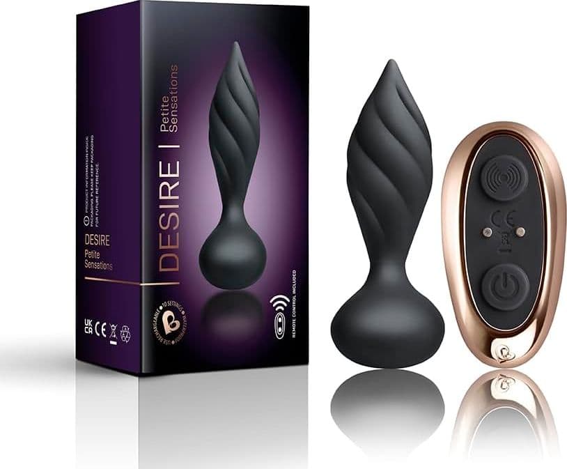 Plug anale vibrante Desire🔥stimolatore telecomando 10 vibrazioni silicone USB in prodotto Erosdom - Palmi, commercioVirtuoso.it