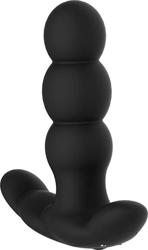 Nalone Pearl vibratore prostatico anale rotante nero telecomando USB waterproof in prodotto Erosdom - Palmi, commercioVirtuoso.it