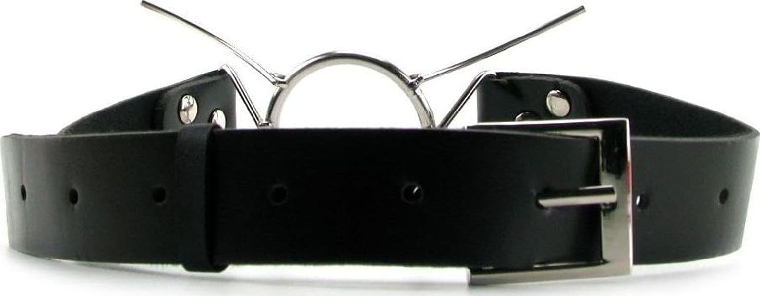 Bavaglio Anello Metallico Open Mouth Hole Fetish Fantasy Spider Gag O Ring Metal in prodotto Erosdom - Palmi, commercioVirtuoso.it